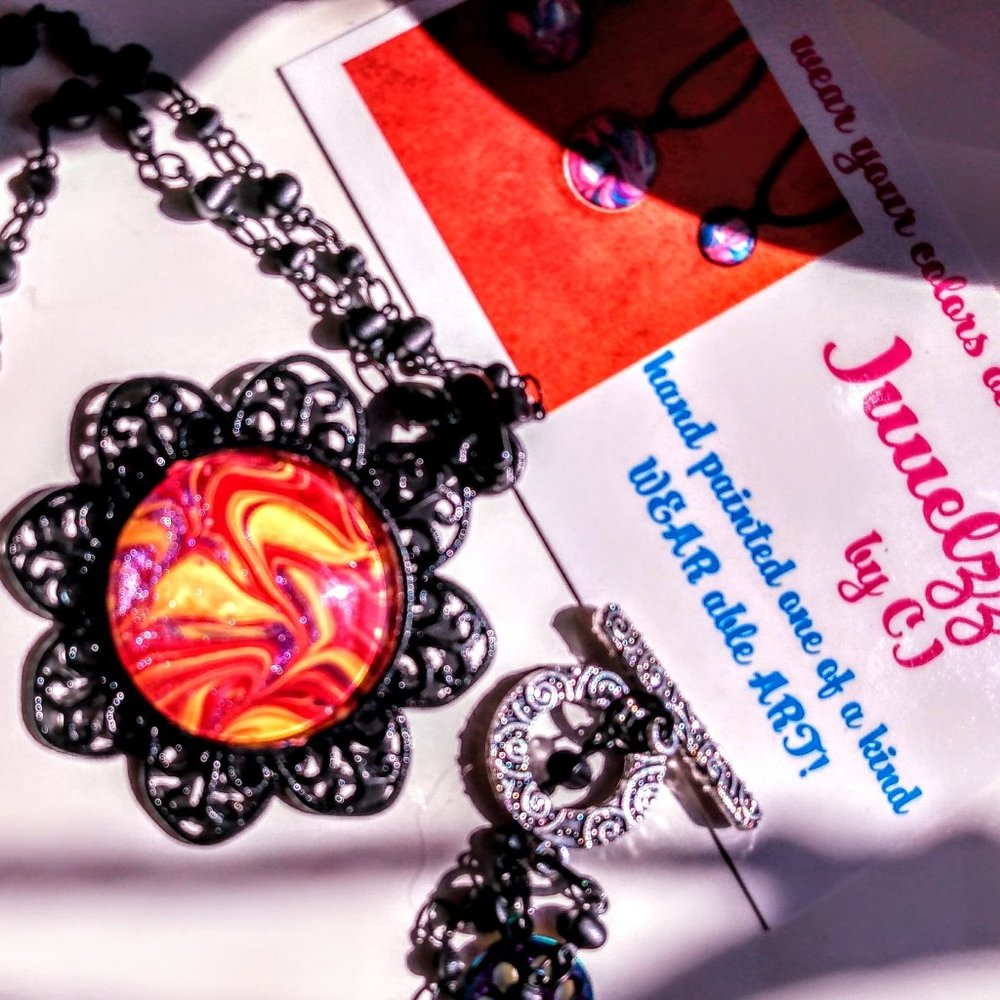 Juuelzz IS Jewelry Hand Painted Wearable ART!